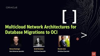 Cloud Coaching  Multicloud Network Architectures for DB Migrations to Oracle Cloud Infrastructure [upl. by Marshall]