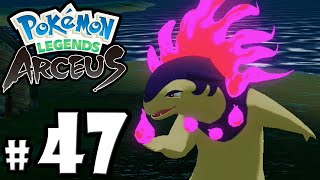 Hisuian Typhlosion  Stone Plate  Pokemon Legends Arceus  Gameplay Walkthrough PART 47 Nintendo [upl. by Einra]