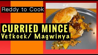 Curried Mince Vetkoek Recipe  How To Make Curried Mince Vetkoek  Reddy to Cook  By Adley Reddy [upl. by Ahtoelc666]