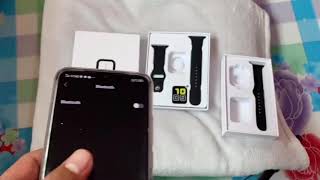 How to connect model LH Smart Watch [upl. by Iatnahs]