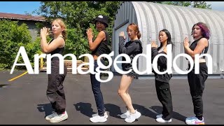 aespa 에스파 Armageddon  KPOP SUMMER CAMP DANCE COVER  M DANCE STUDIO [upl. by Arrahs]