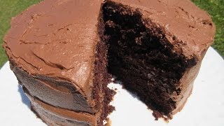 HERSHEYS quotPERFECTLY CHOCOLATEquot CAKE  How to make a moist CHOCOLATE CAKE Recipe [upl. by Anifad140]