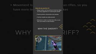 Should you Learn the Sheriff  VALORANT Training  Nano valorant valorantbeginnersguide gaming [upl. by Claud]