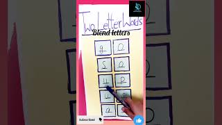 Two Letter Sounds Phonics Chapter 2  Two Letter Words  Learn Phonics  Classroom Teaching Lessons [upl. by Chaworth]