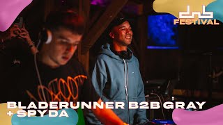 Bladerunner B2B Gray  Spyda  DnB Allstars Festival 2023 Live From London DJ Set [upl. by Assena]