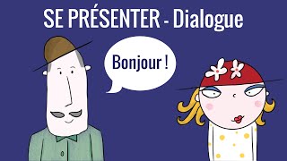 Se présenter en français fle dialogue niveau A1 débutant – communication 1bis [upl. by Puri320]