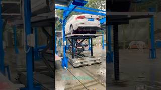 EvoTech rigid chain application on car lifting of automatic parking evotech rigidchain carlift [upl. by Alarise]