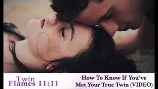 22 Signs Of Twin Flame Recognition  How To Know If Youve Met Your True Twin [upl. by Linc]