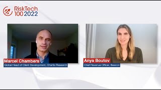 Chartis RiskTech 100 Beacon Winner Interview with Anya Boutov [upl. by Rosetta]