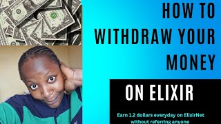 How to WITHDRAW money on ELIXIR  Days of withdrawal  When you can withdraw How to link Tiktok [upl. by Caia174]