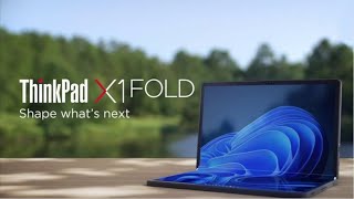 Lenovo ThinkPad X1 Fold Gen 2 Foldable OLED Laptop with Intel Power [upl. by Hawthorn431]