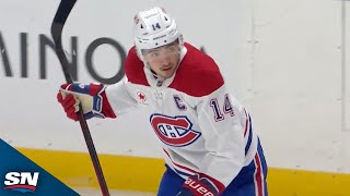 Canadiens Suzuki Nets Two In 22 Seconds To Close Out Second Period [upl. by Vasilis]