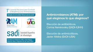 ANTIMICROBIANOS ¿POR QUÉ ELEGIMOS LO QUE ELEGIMOS [upl. by Baudoin70]