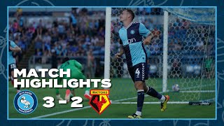 HIGHLIGHTS  Wycombe 3  Watford 2 [upl. by Collin]