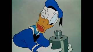 Donald Duck  The Riveter 1940  recreated titles HD 720p [upl. by Innek]