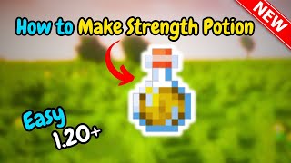 How to make a strength potion minecraft [upl. by Enimsaj]