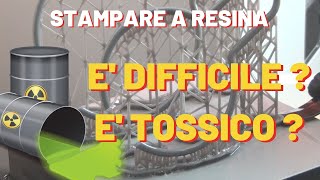 I lati negativi della stampa 3D a resina  E difficile  E tossico [upl. by Callum]