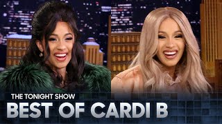 The Best of Cardi B on The Tonight Show Starring Jimmy Fallon [upl. by Dusza419]