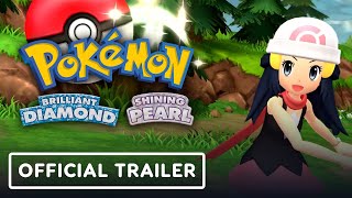 Pokemon Brilliant Diamond amp Shining Pearl  Official Trailer [upl. by Gerta]