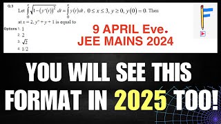 A Question Involving Lebnitz amp Differential Eqn  Integration  JEE MAINS 2024  April 9th Eve [upl. by Lorraine546]