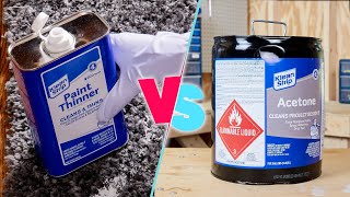 Lacquer Thinner vs Acetone Whats the Difference and Which One Should You Use [upl. by Nonnel]