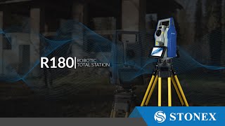 Stonex R180  Robotic Total Station [upl. by Gargan]