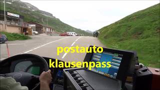 TRAVELING SWITZERLAND Postauto Klausenpass [upl. by Ientruoc943]