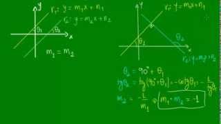 Paralelismo e perpendicularidade de retas [upl. by Aileduab]