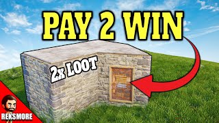 Is this Pay to Win Double your loot in your Base in Rust [upl. by Trauts39]