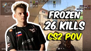 FROZEN 26 Kills Mirage FACEIT Ranked Nov 07 2024  CS2 POV [upl. by Anitnahs790]