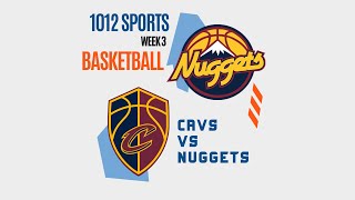 Cavs vs Nuggets Week 3  1012 Sports Mentoring Program  Basketball 2024 [upl. by Rednazxela]