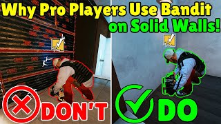 Why Pro Players Place Bandit Batteries INSIDE Solid Walls  Rainbow Six Siege Deadly Omen [upl. by Attaynik16]