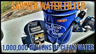 SAWYER ALL IN ONE WATER FILTER KIT REVIEW [upl. by Solly]