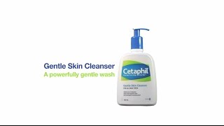 Cetaphil® Gentle Skin Cleanser  Cetaphil Malaysia [upl. by Ritchie120]