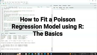 How to Fit a Basic Poisson or QuasiPoisson Regression Model using R [upl. by Ynnol]