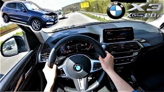 BMW X3 xDrive 20d  POV Drive [upl. by Sheryle779]