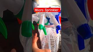 Micro Sprinkler microsprinkler agriculturekiduniya sprinkler short ytshort [upl. by Aisenat]