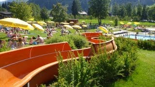 Wasserwelt Wagrain  Freirutsche Freibad [upl. by Tound]