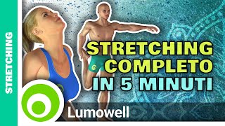 Stretching Completo In 5 Minuti [upl. by Idelia159]