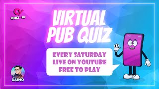 QuizUK Virtual Pub SmartQuiz  Live amp FreeToPlay Episode 1 Part 1 [upl. by Schuler]