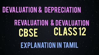 Devaluation amp Depreciation Devaluation amp RevaluationIn Tamil [upl. by Sallad]