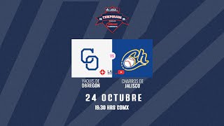 Yaquis vs Charros  24 Octubre Juego 3 LAMP 24 25 [upl. by Aicetel]