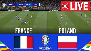 🔴 NA ŻYWO Francja vs Polska  UEFA EURO 2024  Mecz na żywo teraz [upl. by Sewoll]