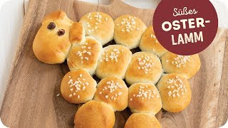 Einfach süß Osterlamm mit Nussfüllung [upl. by Aissirac]