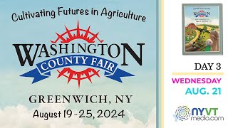 2024 Washington County Fair  Wednesday August 21  Day 3 [upl. by Munsey]