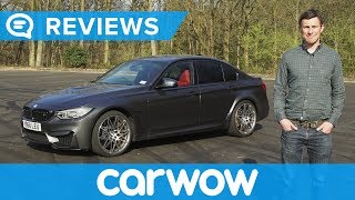 BMW M3 Competition Package 2018 review  Mat Watson Reviews [upl. by Enale]