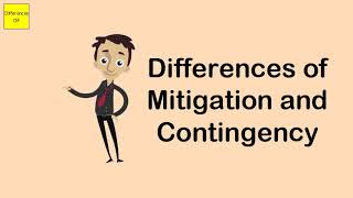 Differences of Mitigation and Contingency [upl. by Yaker]