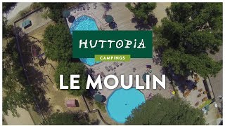 Camping Huttopia Le Moulin  Visite virtuelle en Ardèche [upl. by Allenod]