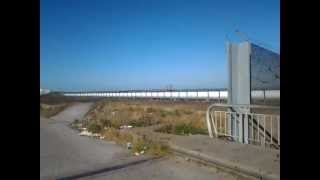 gravelines  pêche a lentrée deau de refroidissement de la centrale [upl. by Bidle996]