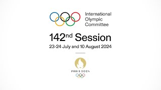 142nd IOC Session  Day 2 [upl. by Helfant]